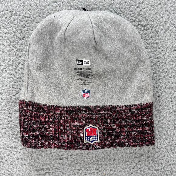 2 Atlanta Falcons Beanie Pom Hat Cap Atlanta Falcons Beanies 47' and New Era - Picture 16 of 16